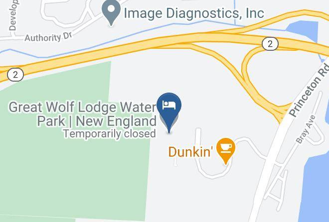 Worcester - Great Wolf Lodge Water Park New England Maps