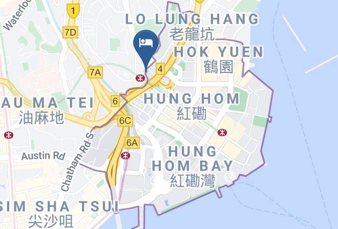 Kowloon - Greater China Hotel Maps