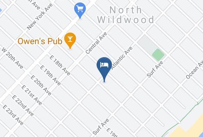 Grecian Gardens Motel Map