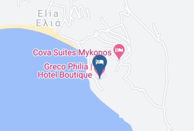 Mykonos - Greco Philia Hotel Boutique Maps