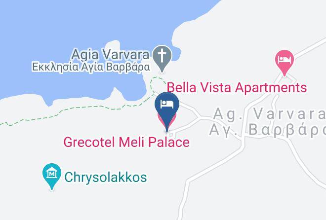 Lasithi - Grecotel Meli Palace Maps