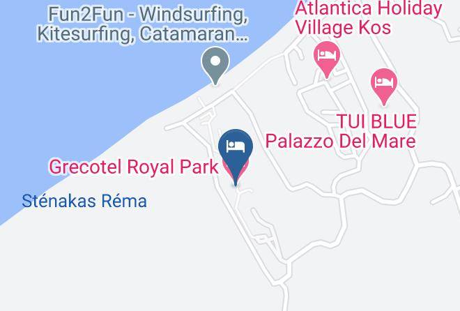 Kos - Grecotel Royal Park Maps