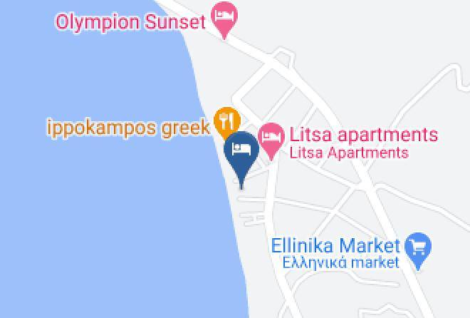 Greek Pride Seafront Hotel Fourka Map