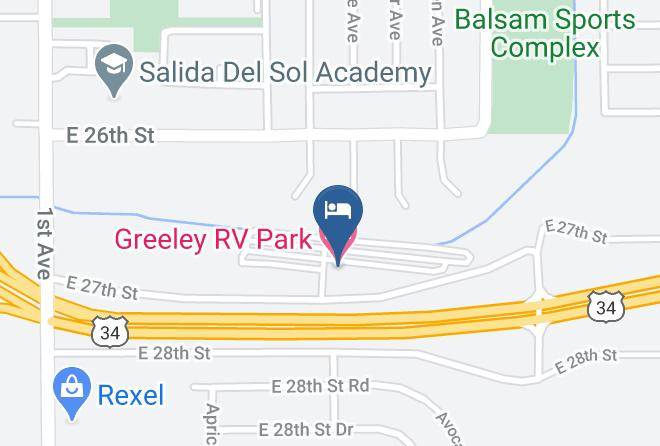 Weld - Greeley Rv Park Maps