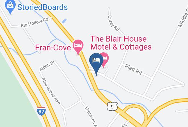 Warren - Green Acres Motel Maps