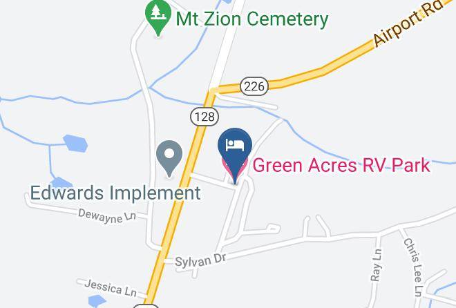 Hardin - Green Acres Rv Park Maps