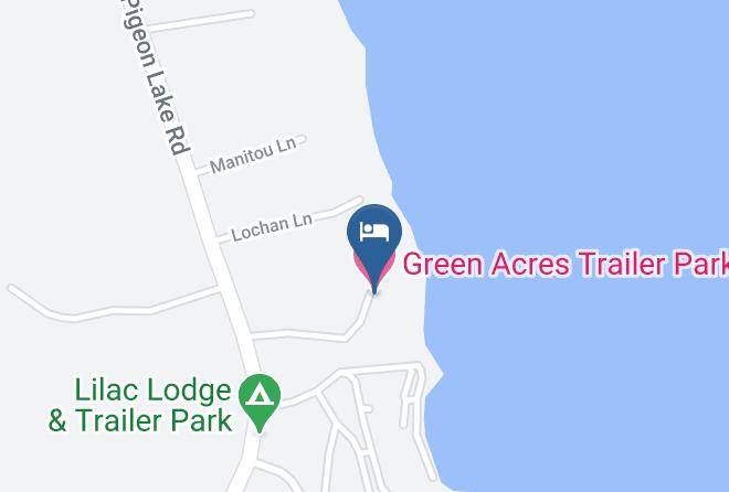 Kawartha Lakes - Green Acres Trailer Park Maps