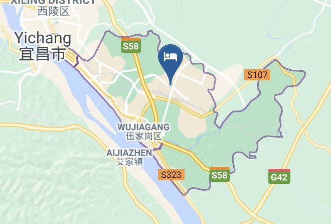 Yichang - Green Alliance Hotel Maps