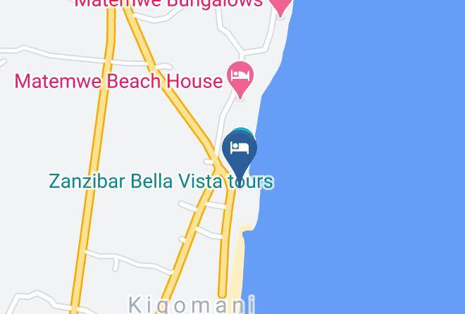 Zansibar North Central - Sevi Boutique Hotel Zanzibar Maps