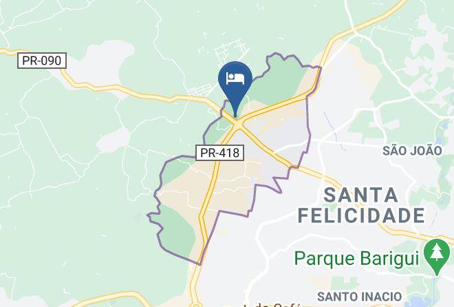 Curitiba - Green Apple Motel Maps