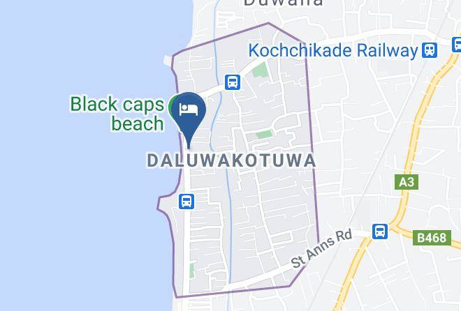 Green Ayurvedic Beach Resort Map