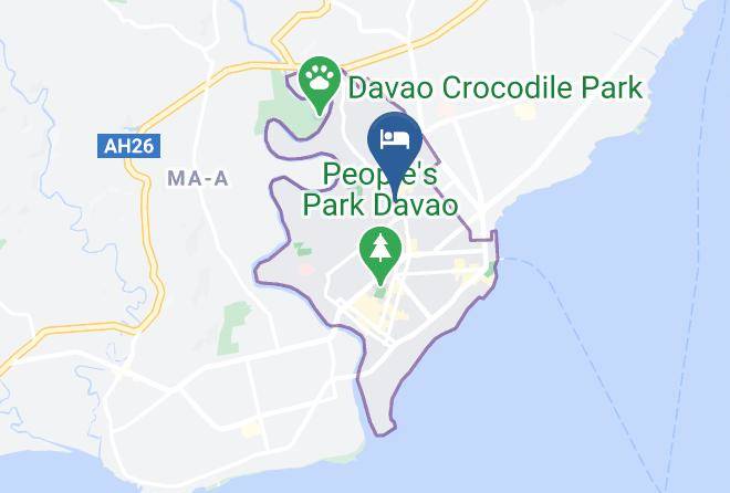 Davao Del Sur - Green Banana Business Hotel Maps