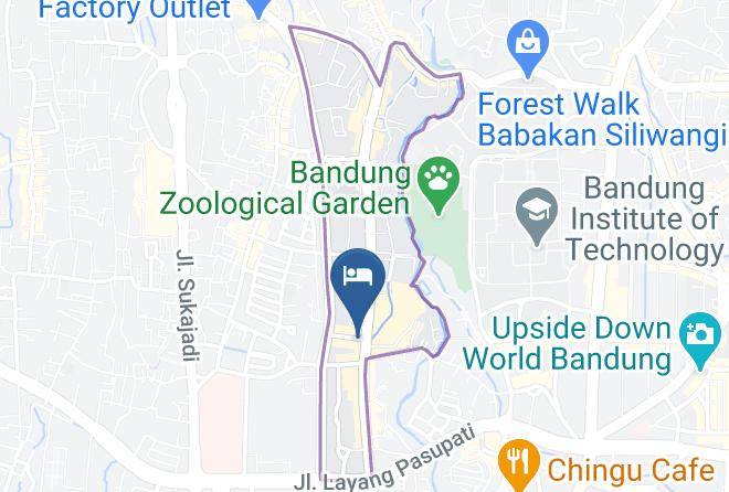 Bandung - Green Batara Hotel Maps