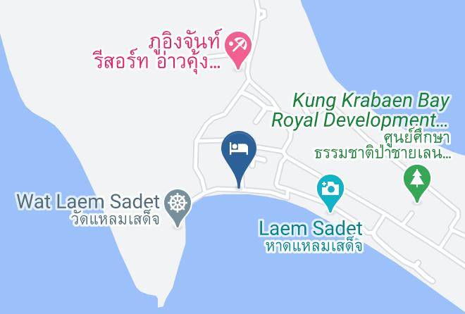 Amphoe Tha Mai - Green Bay Leam Sadet Resort Maps