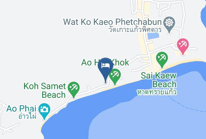 Amphoe Mueang Rayong - Green Bay Samed Resort Maps