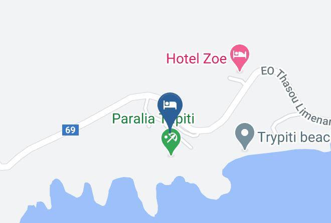 Thasos - Green Bay Thassos Maps