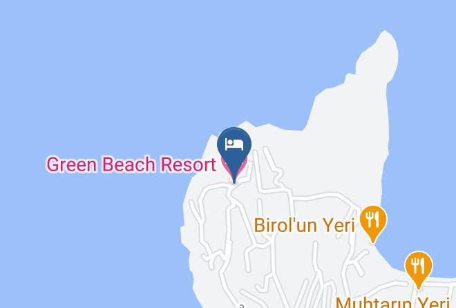 Bodrum - Green Beach Resort Maps