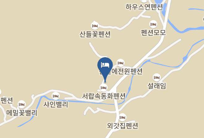 Pyeongchanggun - Green Castle Pension Maps