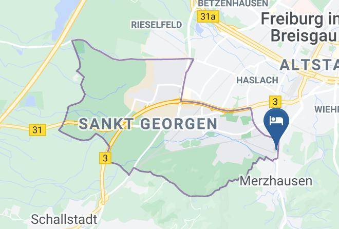 Freiburg - Green City Hotel Vauban Maps