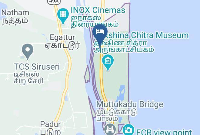 Chennai - Green Coconut Resort Maps