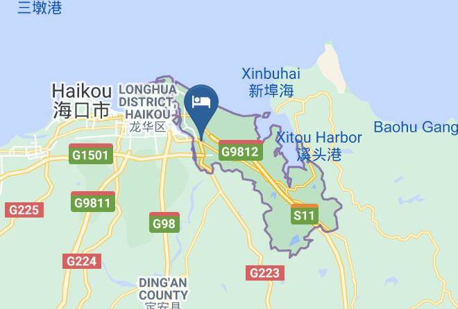 Haikou - Green Collection Care Hotel Maps