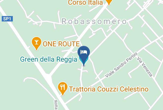 Turin - Green Della Reggia Maps