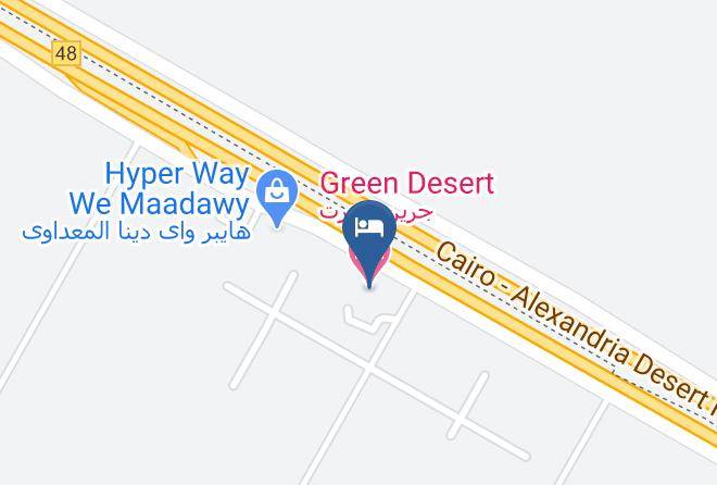 Wadi El Natrun - Green Desert Hotel Maps