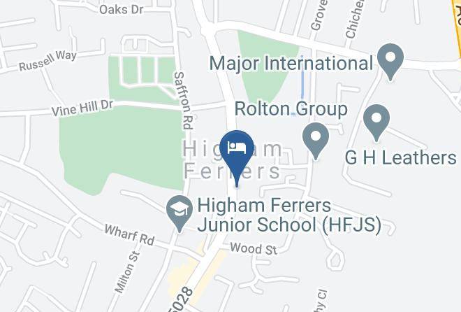 Northants - Green Dragon Hotel Maps