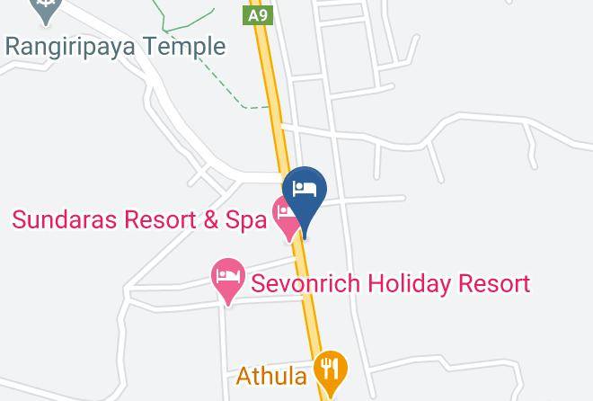 Kandy - Green Earth Resort And Restaurant Maps
