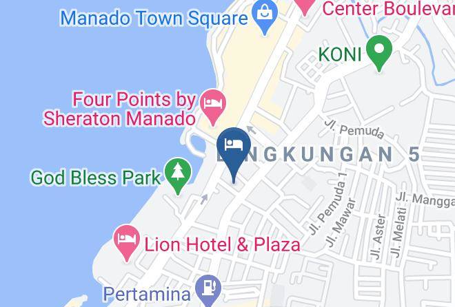 Green Eden Hotel Map