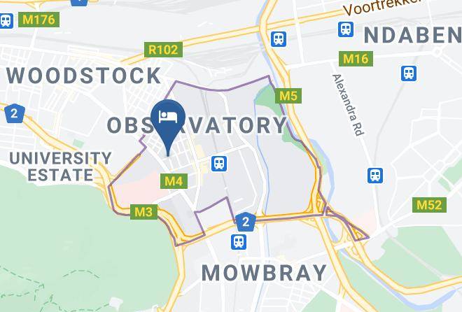 City Of Cape Town - Green Elephant Backpackers Maps