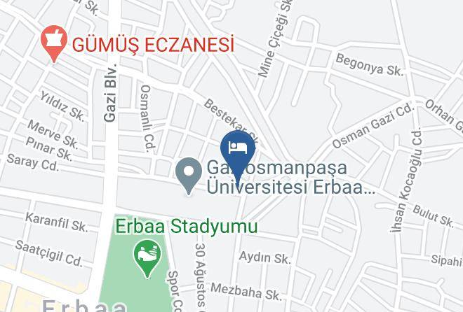 Green Erek Otel Dugun Salonlari Map