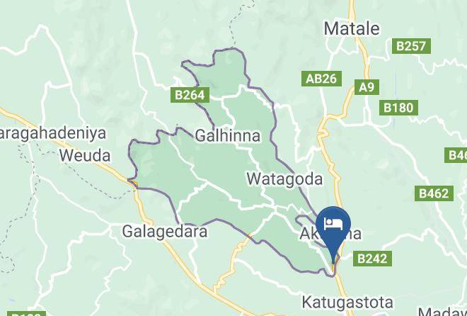 Kandy - Green Fall Kandyan Rest Maps