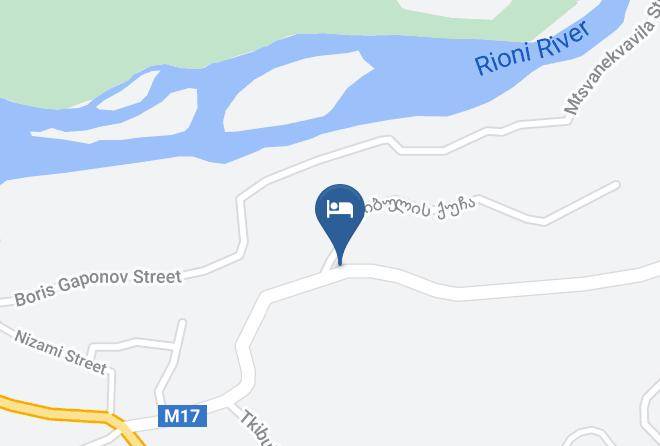 Kutaisi - Green Flower Family Hotel Maps