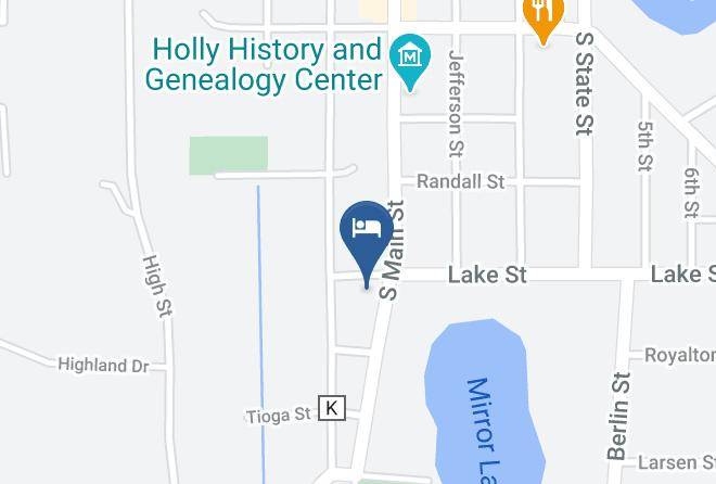 Waupaca - Green Fountain Inn Maps