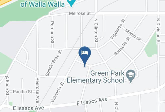 Walla Walla - Green Gables Inn Maps