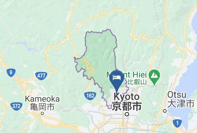 Kyoto City Kita Ward - Green Gables Machiya Maps