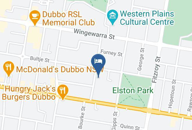 Western Plains Regional - Green Gables Motel Maps