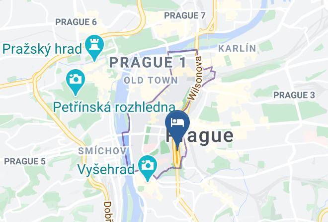 Prague - Green Garden Hotel Maps