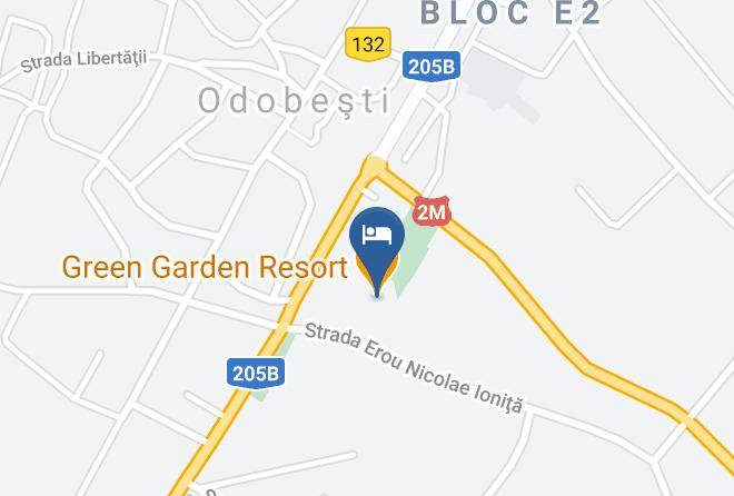 Odobesti - Green Garden Resort Maps
