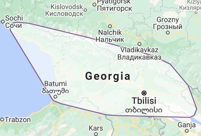 Georgia - Green Garden Zugdidi Maps