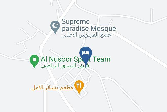 Manah - Green Guest Resort Maps
