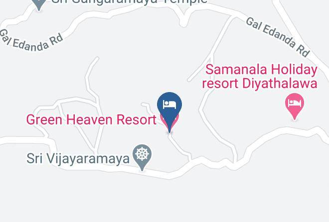 Badulla - Green Heaven Resort Maps