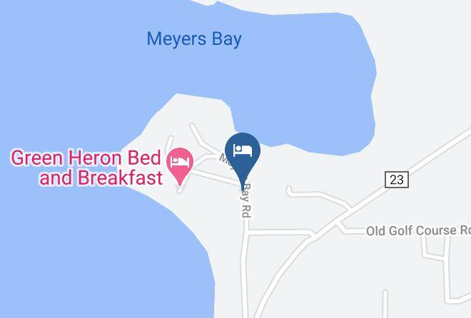 Itasca - Green Heron Bed And Breakfast Maps