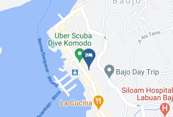 Manggarai Barat - Green Hill Boutique Hotel Maps
