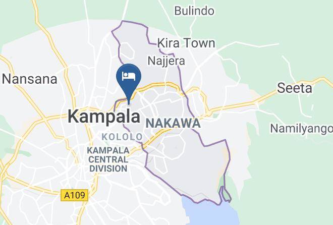 Kampala Cityncil - Green Hills Hotel Maps