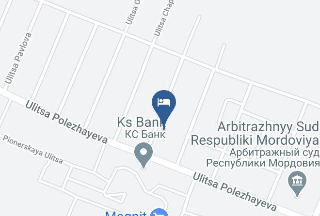 Saransk - Green Hills Hotel Maps