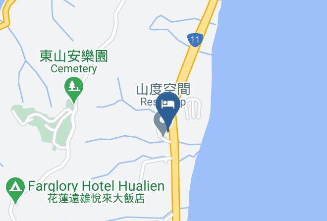 Green Home Beauty Mapa - Taiwan - Hualiennty