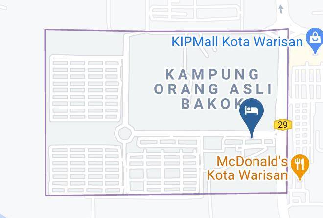 Sepang - Green Home Hotel Maps