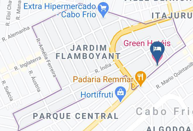 Cabo Frio - Green Hoteis Maps